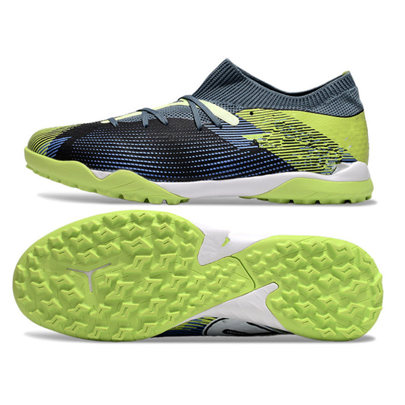 933 fg TF Botas De Futebol Masculinas Grass Spikes Future Z 1.3 Teazer Espinhos Fragmentados De Salão F