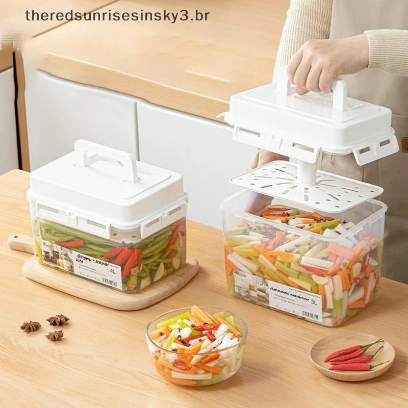 Recipiente para fermentação de kimchi 5L