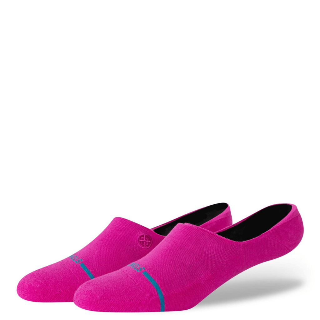 Meia Stance Invisível Feminina Rosa Academia Dia a Dia