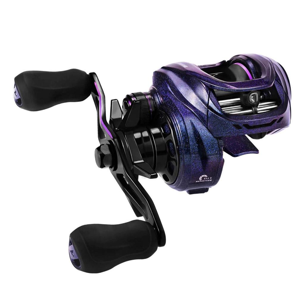 Carretilha de Pesca Royale Legend Pro Roxa 11+1 Rolamentos - KastKing