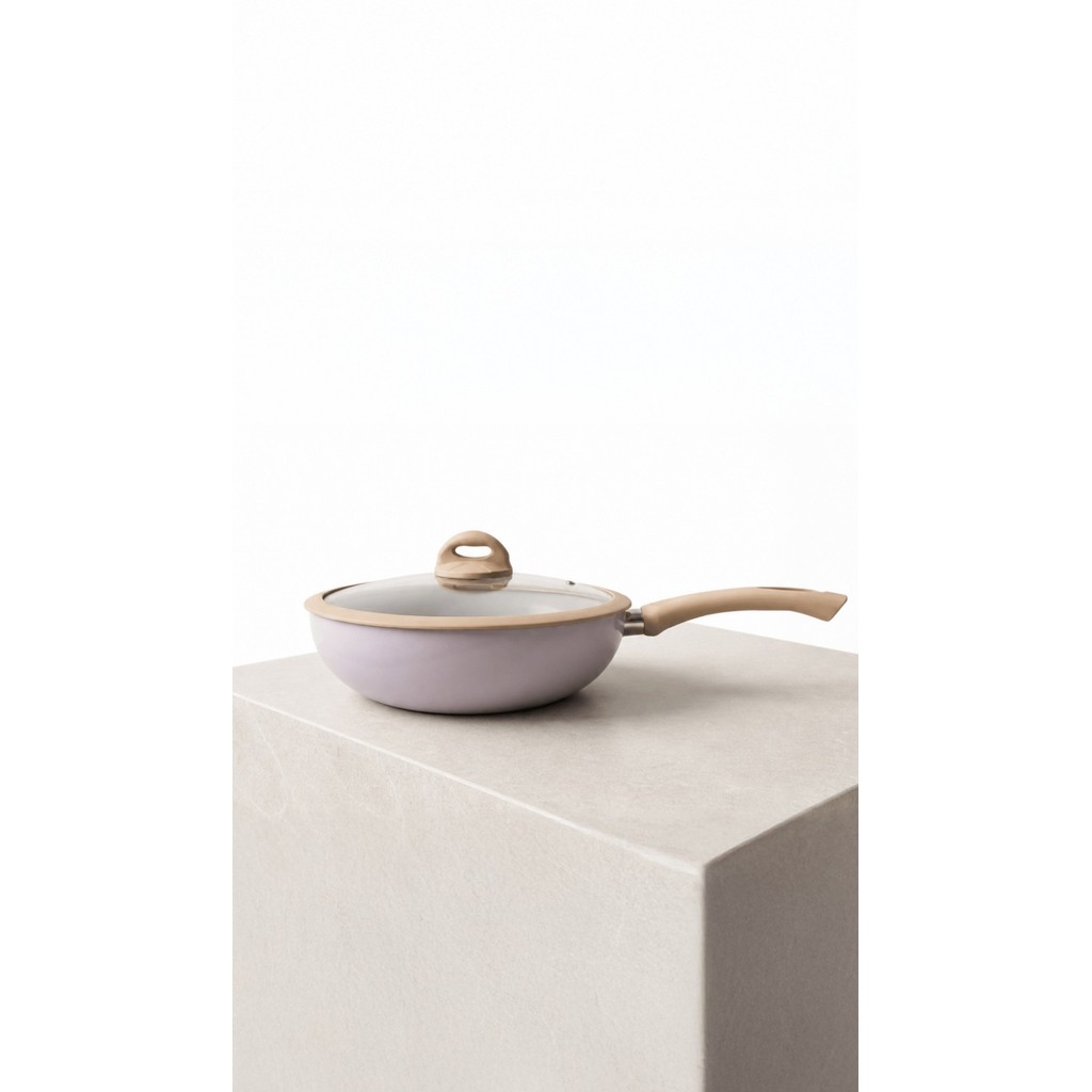 Frigideira Wok Antiaderente 28cm Cerâmica Baesh