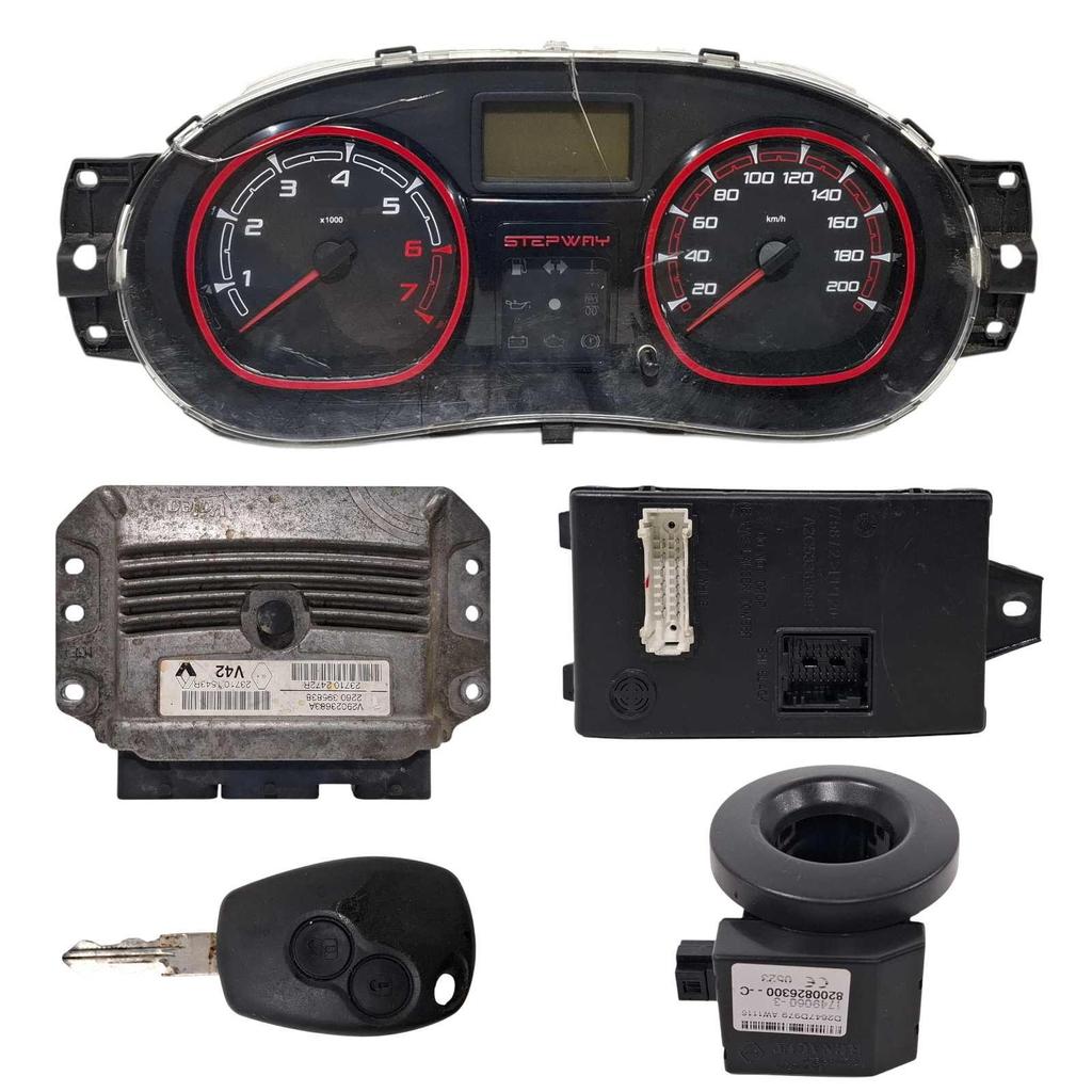 Kit Code Injeção Renault Sandero Stepway 1.6 8V 2012 2013