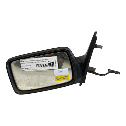 Espelho Retrovisor Elétrico Esquerdo Vw Golf Mk3 94 A 98 4p