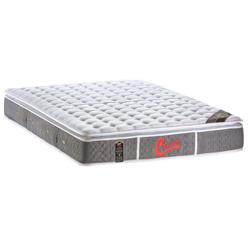 Colchão Queen Molas MasterPocket Castor Ensacadas G Star Light Stres 158