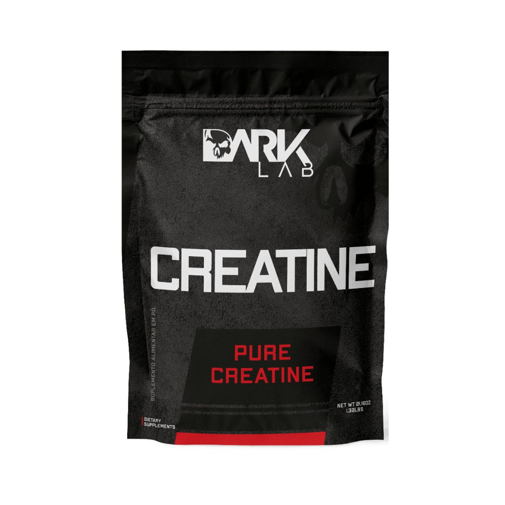 Creatina Monohidratada Pura Refil 500g Dark - Creatina 100% Pura