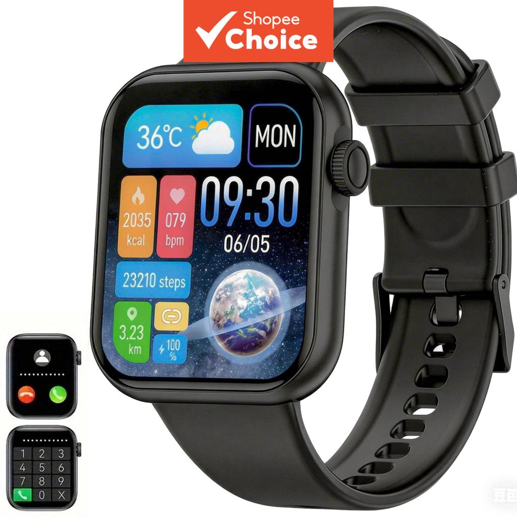 Novo Smartwatch Relógio Inteligente Ultra , Tela Sensível Ao Toque De 1.83 Polegadas , Chamada Bluetooth , IP68 À Prova