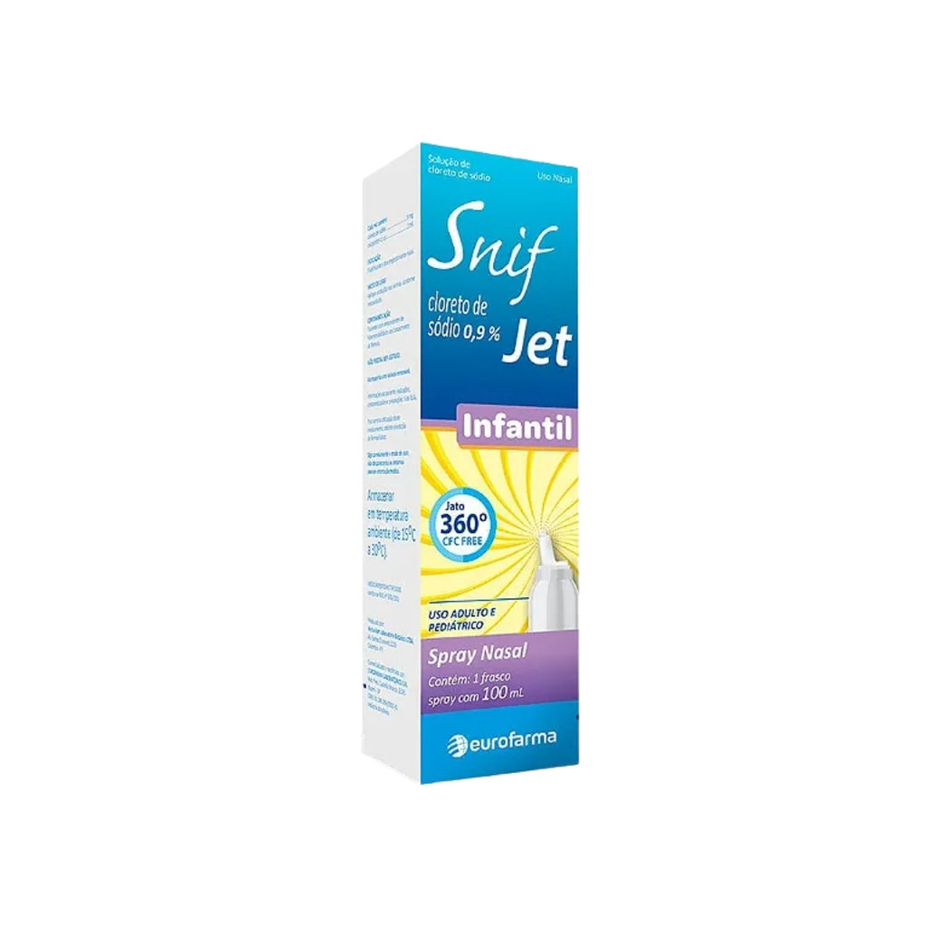 Snif Jet Infantil 0,9% Eurofarma - 100ML