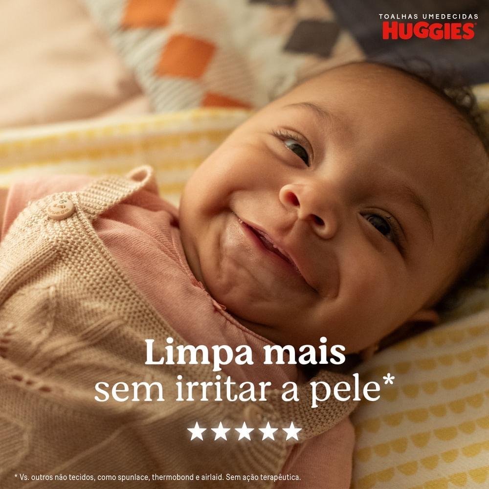 Toalha Umedecida Huggies Higiene Diária 120 Unidades · foto 2