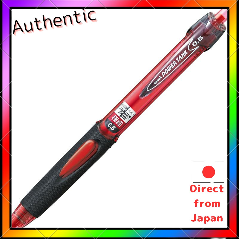 Mitsubishi Pencil Oil-based Ballpoint Pen Power Tank SN-200PT-05 Red 15