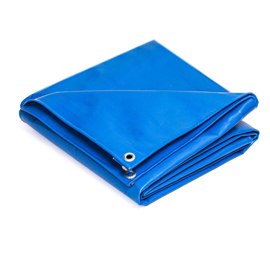 Lona mil multiuso Impermeável 2x4 Azul 100 g/m² - Primelonas