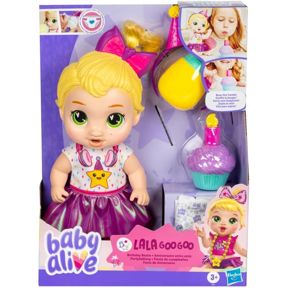 BABY ALIVE ANIVERSARIO LALA GOOGOO - HASBRO