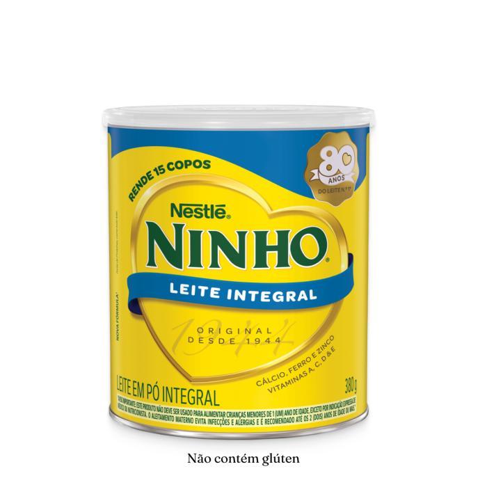 Leite Ninho Integral Lata 380g