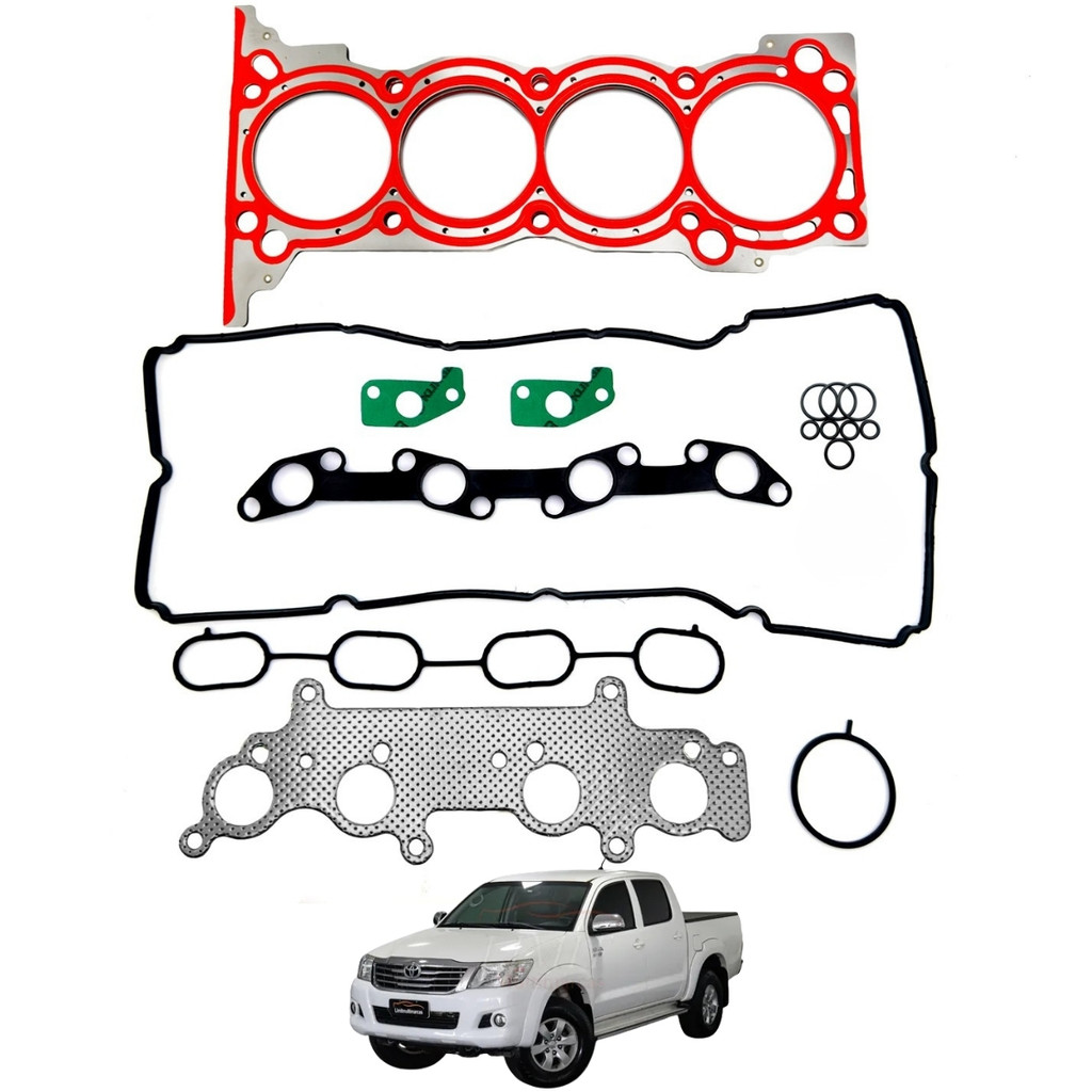 Jogo Junta Cabeçote Em Aço Toyota Hilux Sw4 2.7 16v 2tr-fe
