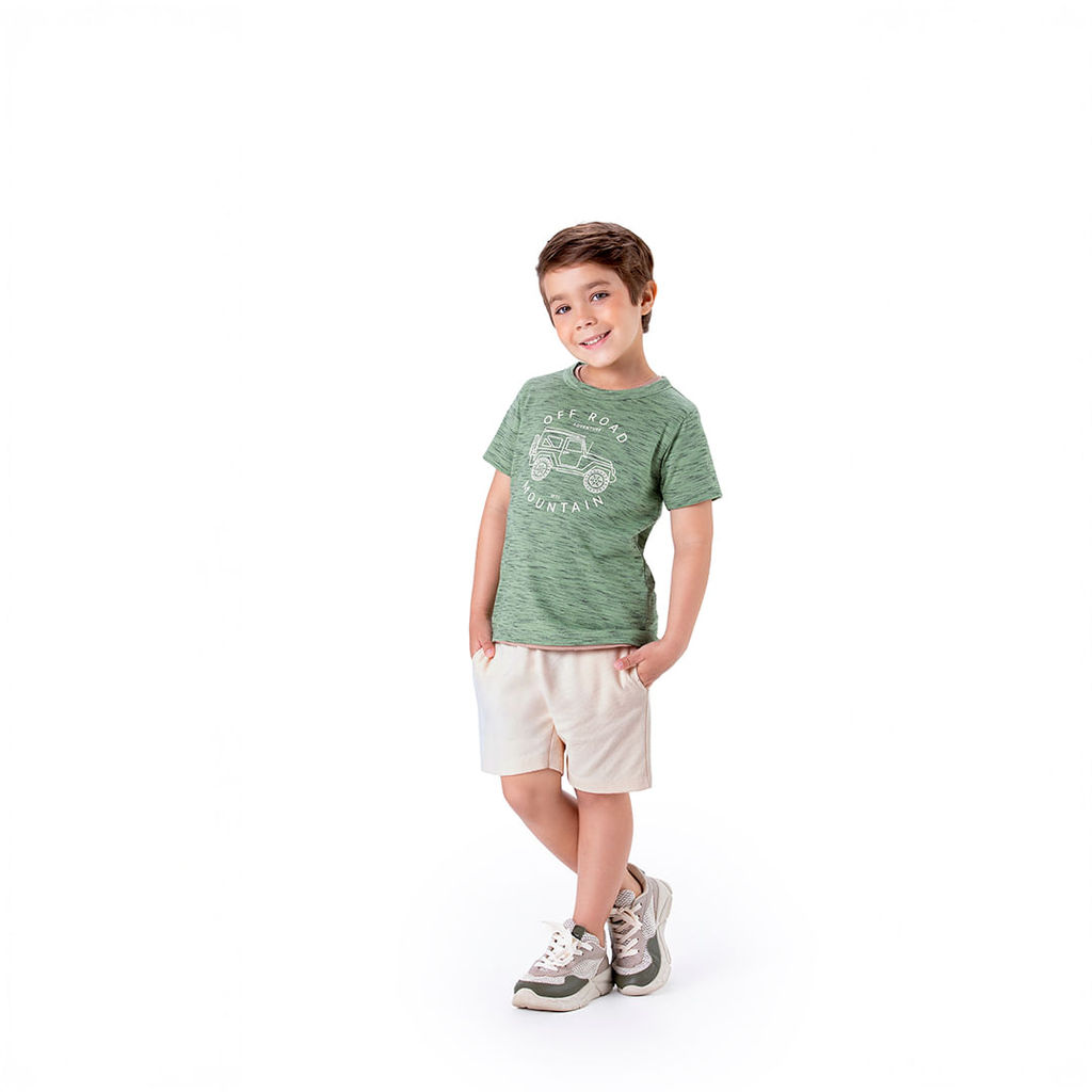 Conjunto Curto Road Mountain Infantil Menino Marisol