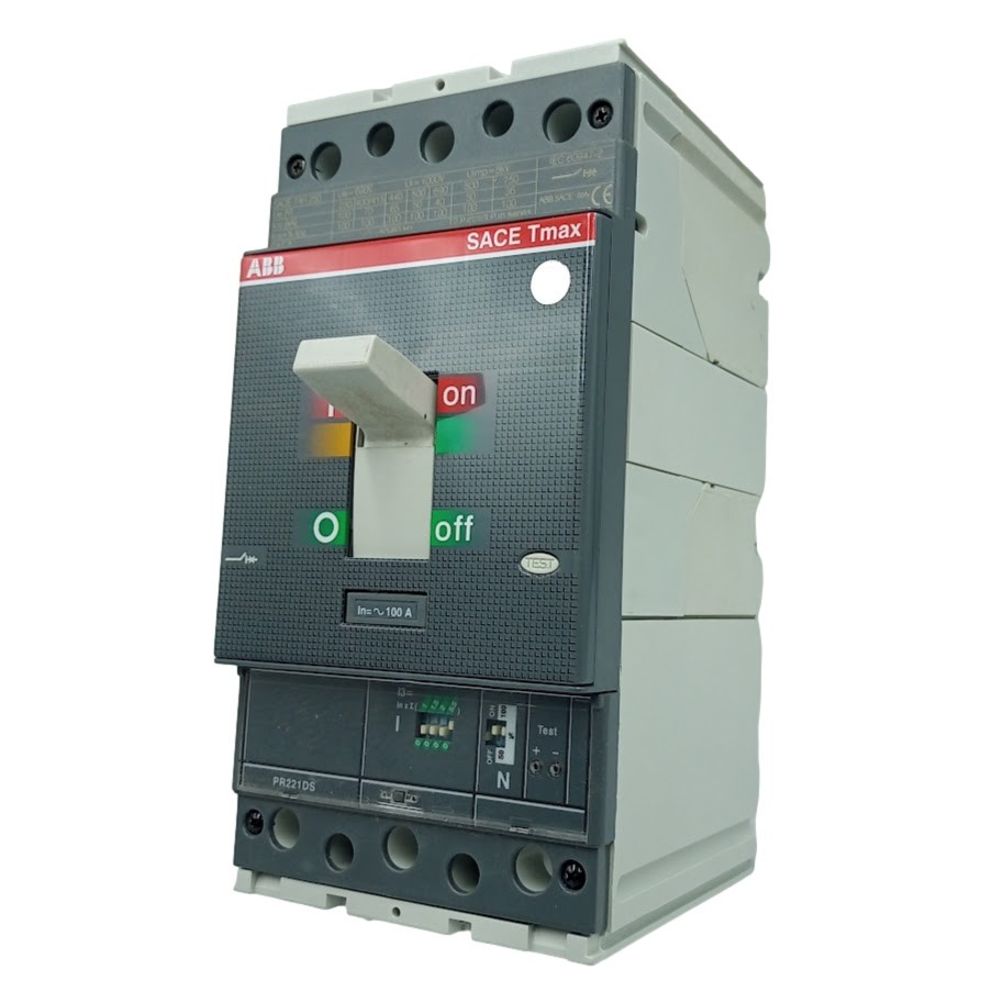 Disjuntor Tripolar ABB Tmax T4H 250 100A 1SDA054048R1