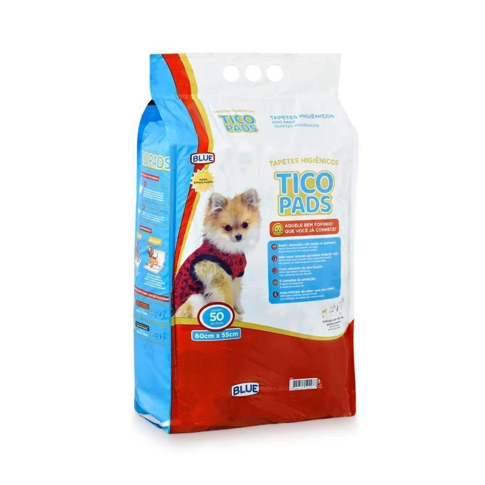 Tapete Higiênico Para Cães Tico Pads Expet 50Un