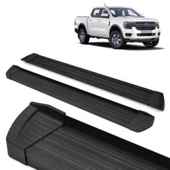 Estribo Slim Ranger 2024/... Cabine Dupla Preto
