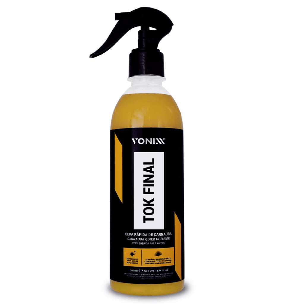 Vonixx Tok Final cera liquida carnauba protecao automotiva 500ml