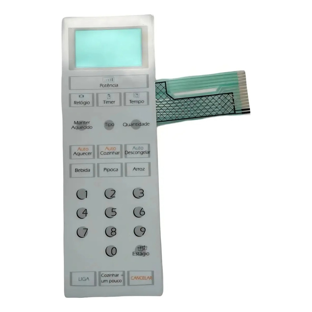 Adesivo Teclado Membrana Forno Microondas Brastemp Bmu27a