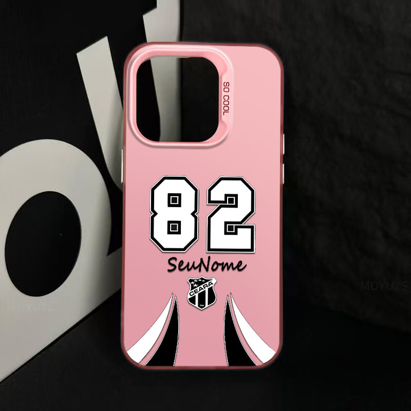 Capinha de personalizado Camisa de futebol do Ceará para iPhone 11 x xr 12 14 15 16 pro max 7 15 Plus capa anti impacto
