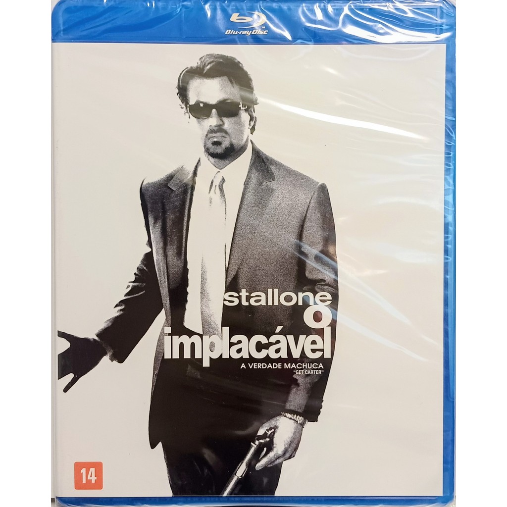 Blu-ray O Implacável Sylvester Stallone Novo E Lacrado