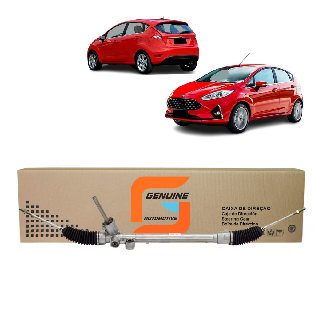 Caixa Direção New Fiesta 2011 2016 Axiais Coifas Pinhão Estriado Produto Novo