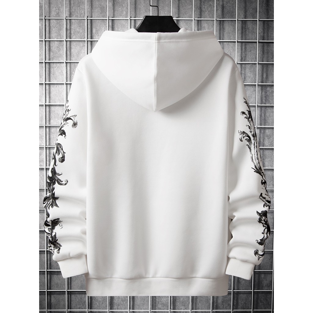 Moletom Canguru Streetwear Estampado Flores Distant Dream Flanelado Inverno Envio Rapido