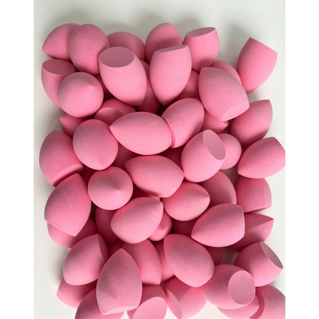 10/20/30pcs Esponjas chanfrada de Rosto Facial Maquiagem 4*6cm Alta Qualidade Base e Corretivo (sem caixinha) NOVO NOVA