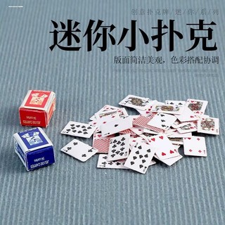 Criativo Mini cartas de jogo PVC cartas de jogo diversão criativa portátil viagem à prova dwaterproof água pequenas cart