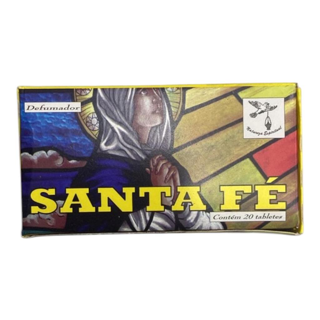 Defumador Natureza Santa Fé Tablete | Fé | Proteção | Elevação Espiritual