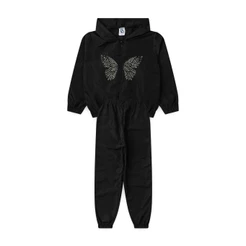 Conjunto Infantil Feminino Borboleta De Strass