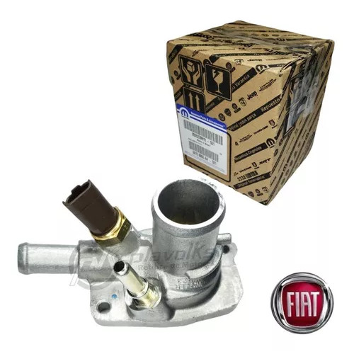 VALVULA TERMOSTATICA FIAT 500 FIORINO GRAND SIENA PALIO UNO 1.0 1.4 8V EVO