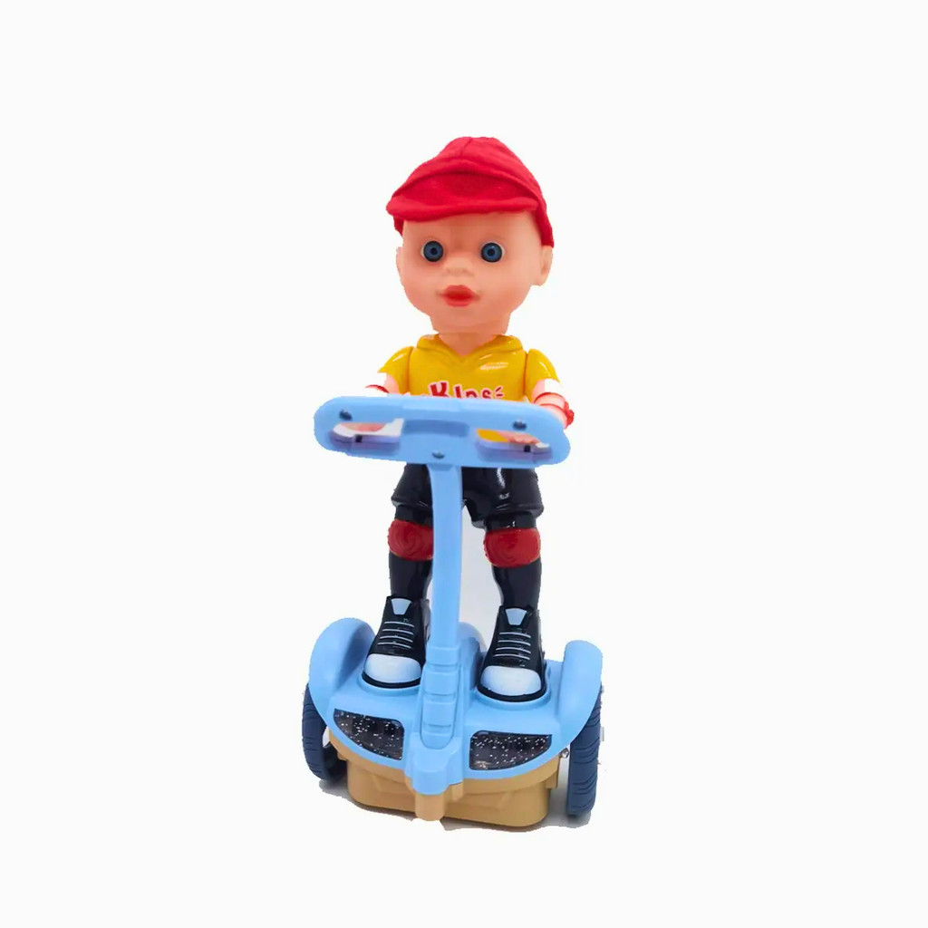 Boneco Overboard Giratório Som Luz Bate e Volta Infantil
