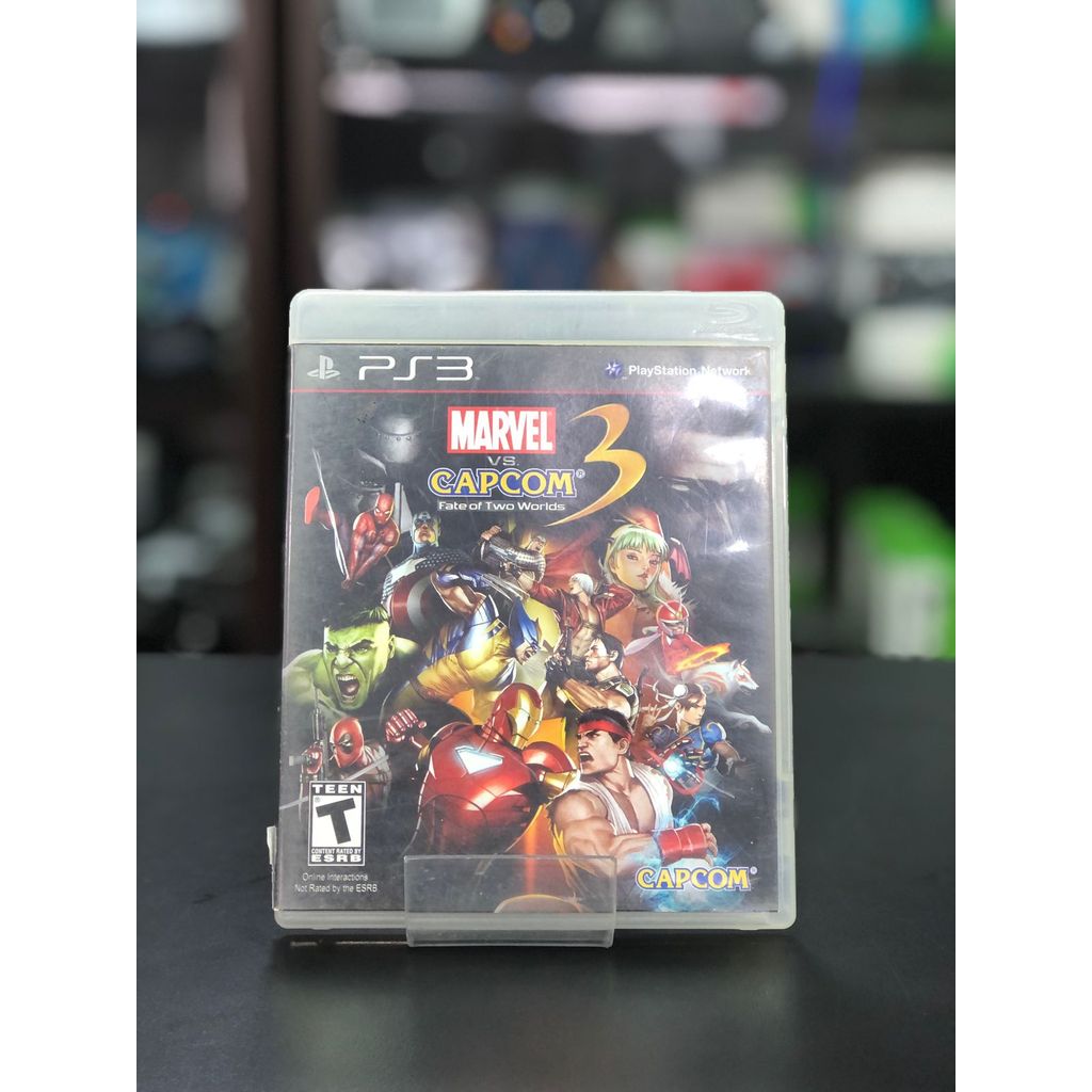 Marvel Vs Capcom 3 Fate Of Two Worlds Ps3 M. Fisica Original