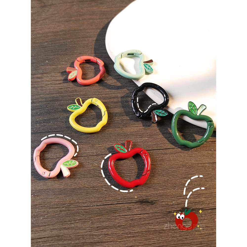 Cordão para celular, chaveiro com fivela de mola, faça você mesmo, acessórios para chaveiro de carro, clipe de conexão,