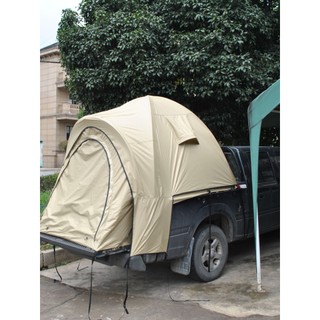 Tenda traseira de caminhonete de camada dupla Amazon, barraca de capa traseira de cauda de caminhonete, barraca de carro