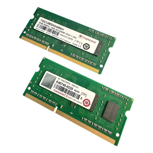 Memória Transcend 4gb Ddr3l Pc3l 12800s 1600mhz 1rx8 1.35v