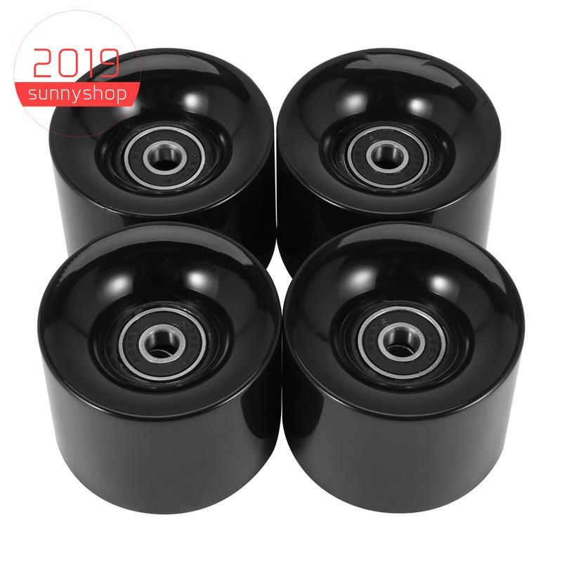 [Bestseller S] Pacote De 4 Rodas De Skate De 60 Mm + Rolamento ABEC-9 De Aço E Espaçadores Cruiser Wheels