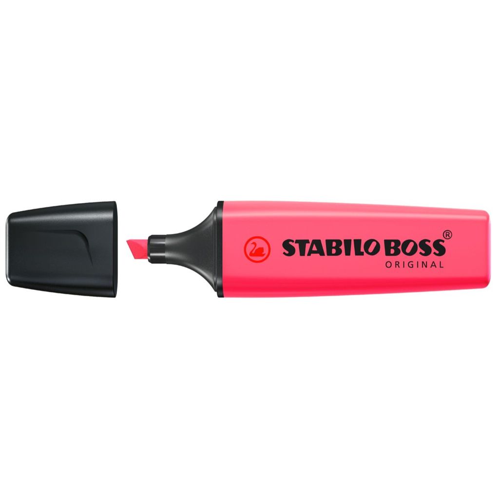 Pincel marca texto Boss Rosa 70/56 Stabilo · foto 2