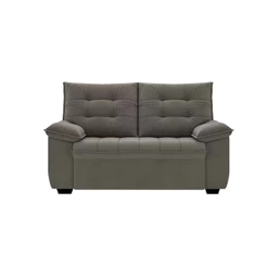 Sofá 2 Lugares Berlim Veludo 150cm Madeira Maciça Luizzi