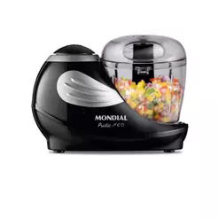 Mini Processador Mondial MP-05-B 220V Triturar Alimentos 150W Preto