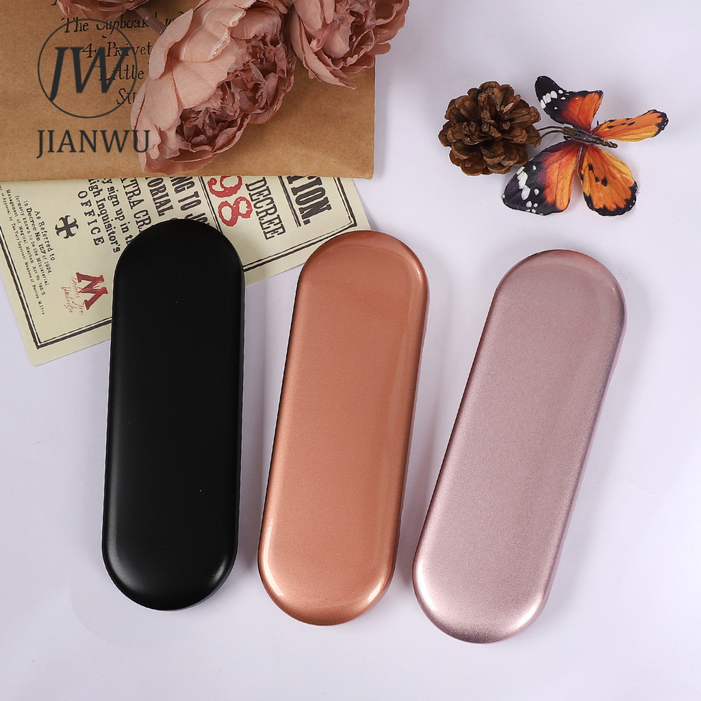 JIANWU Pinça De Folha De Flandres Vintage , Caixa De Armazenamento , Material De Diário , Scrapbook Criativo Para Estuda