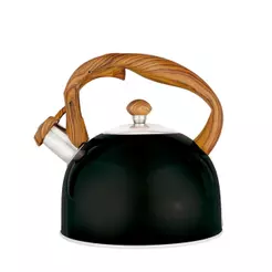 Chaleira Wood em Inox 2,5 Litros com Apito Mor