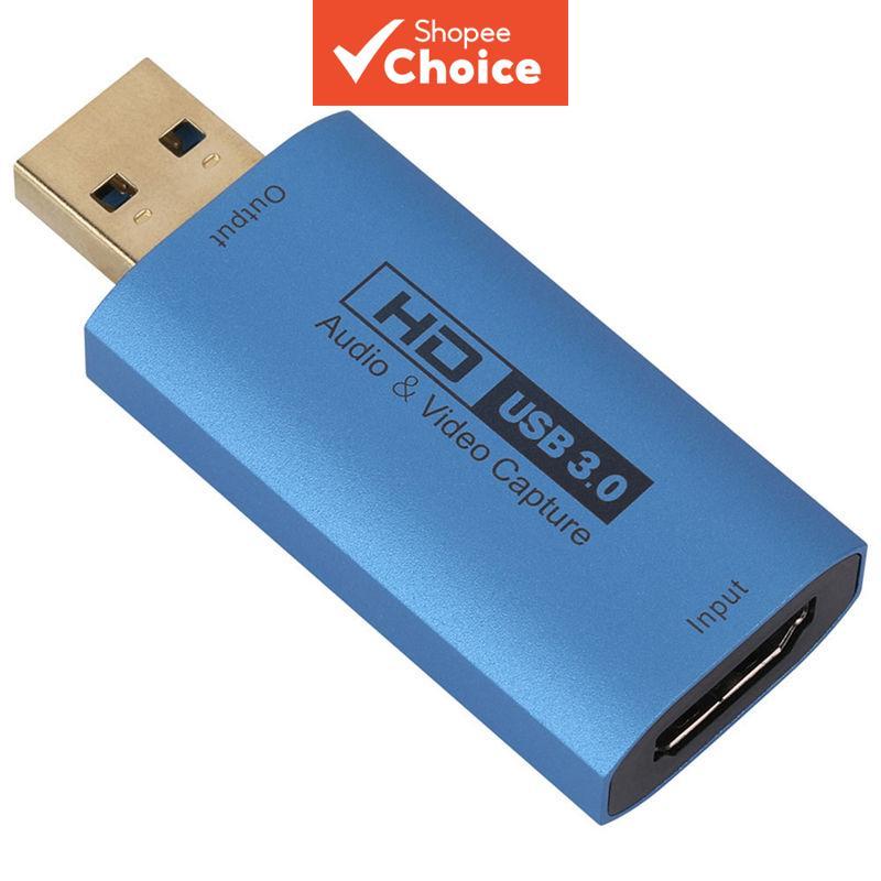 4K 60Hz USB 3.0 Placa De Captura De Vídeo HDMI Grabber Caixa Para PC Computador Sistema De Áudio E Elite Pro