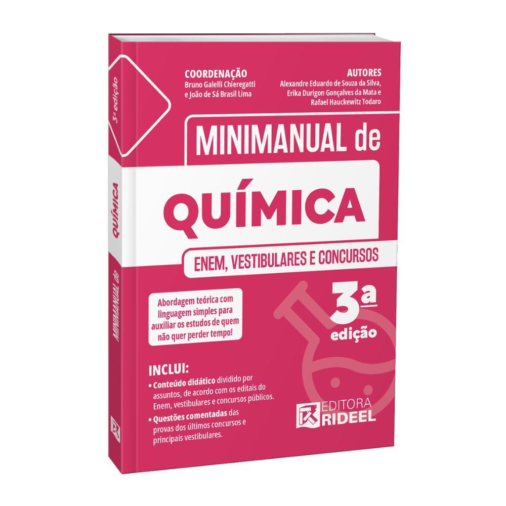 Imagem Minimanual de Química - Enem, vestibulares e concursos