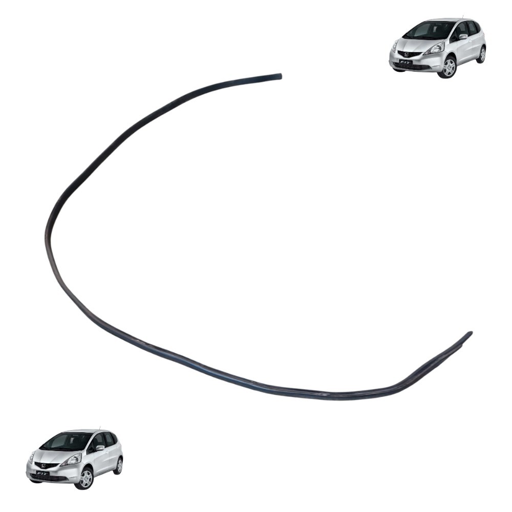 Friso Teto Direito Honda Fit 1.4 2003 A 2008 Preto