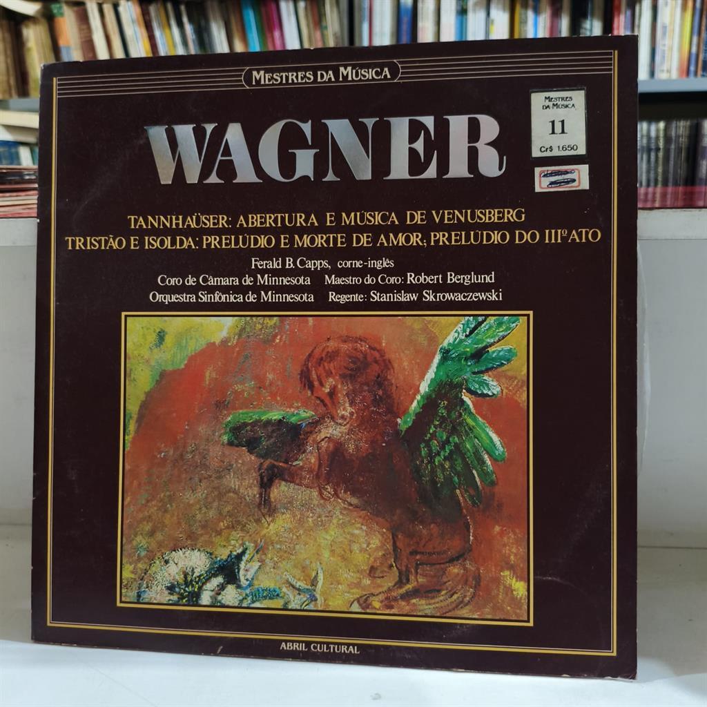VINIL wagner LP mestres da música - wagner