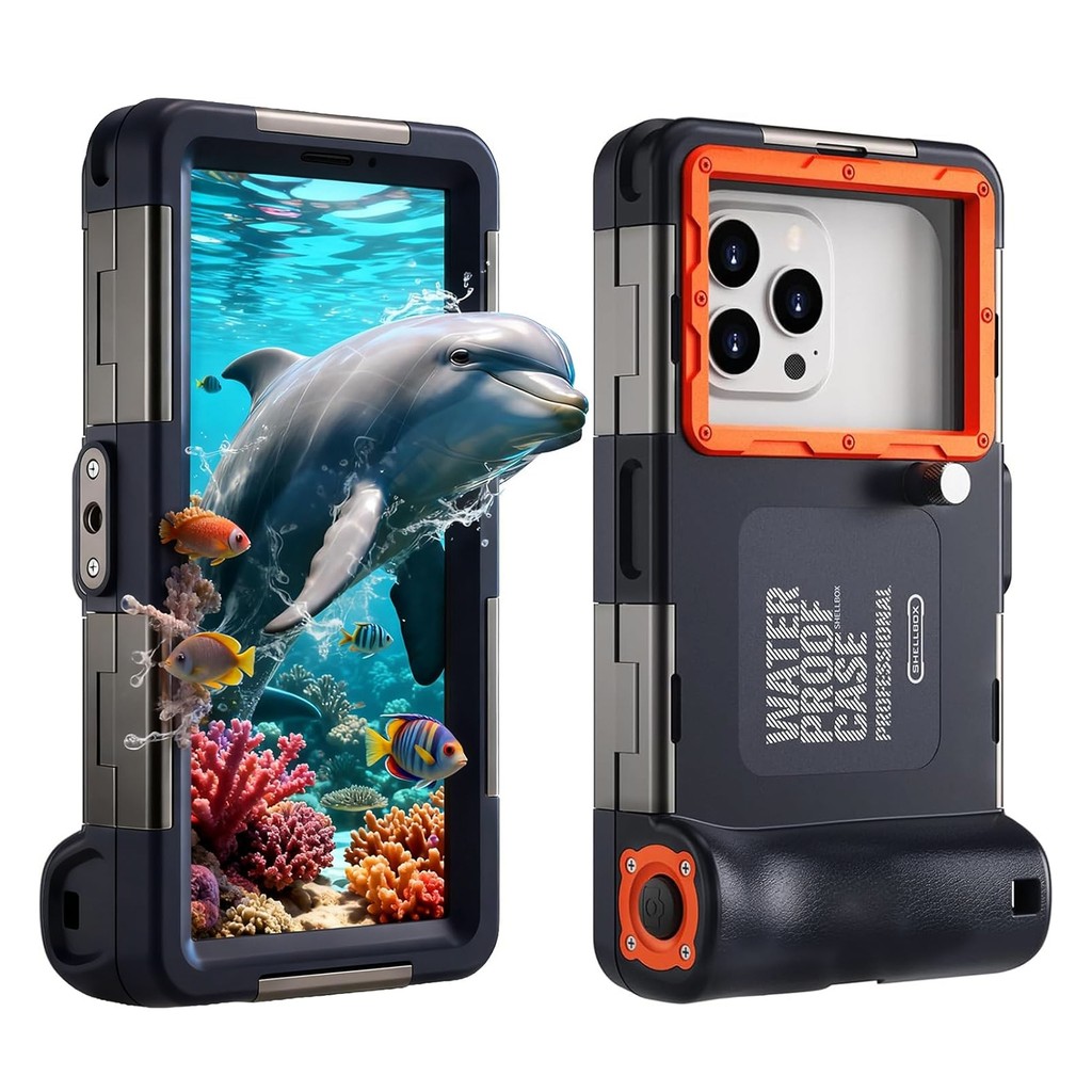 Capa De Telefone Para Mergulho Subaquático , Profissional À Prova D'água Foto Vídeo Abaixo De 6.9 '