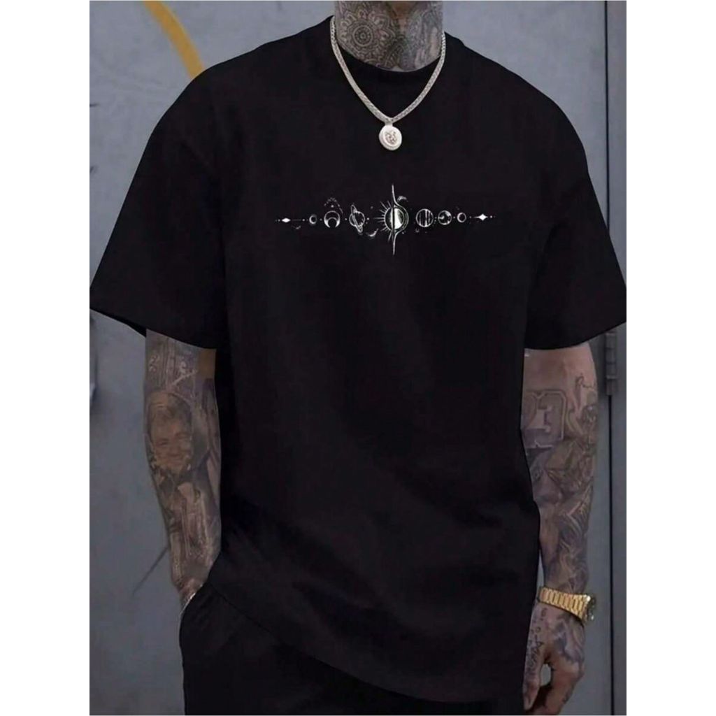 Camisa manga curta estampada 100% algodão masculina unissex verão barata