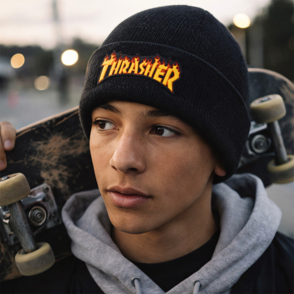 Touca Frio Inverno Unissex Poliester Skate